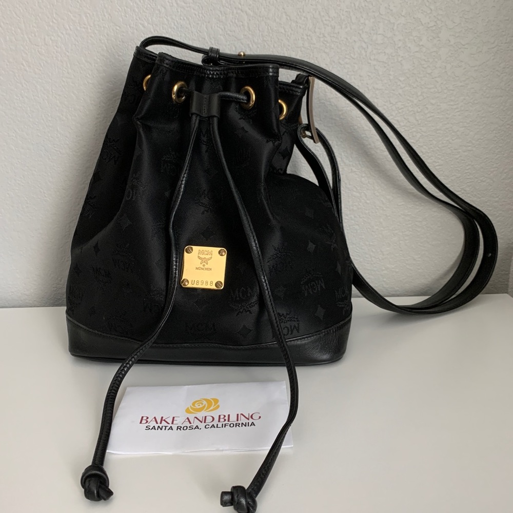 MCM bucket bag